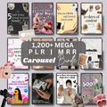 1,200 PLR | MRR Carousel Mega Bundle
