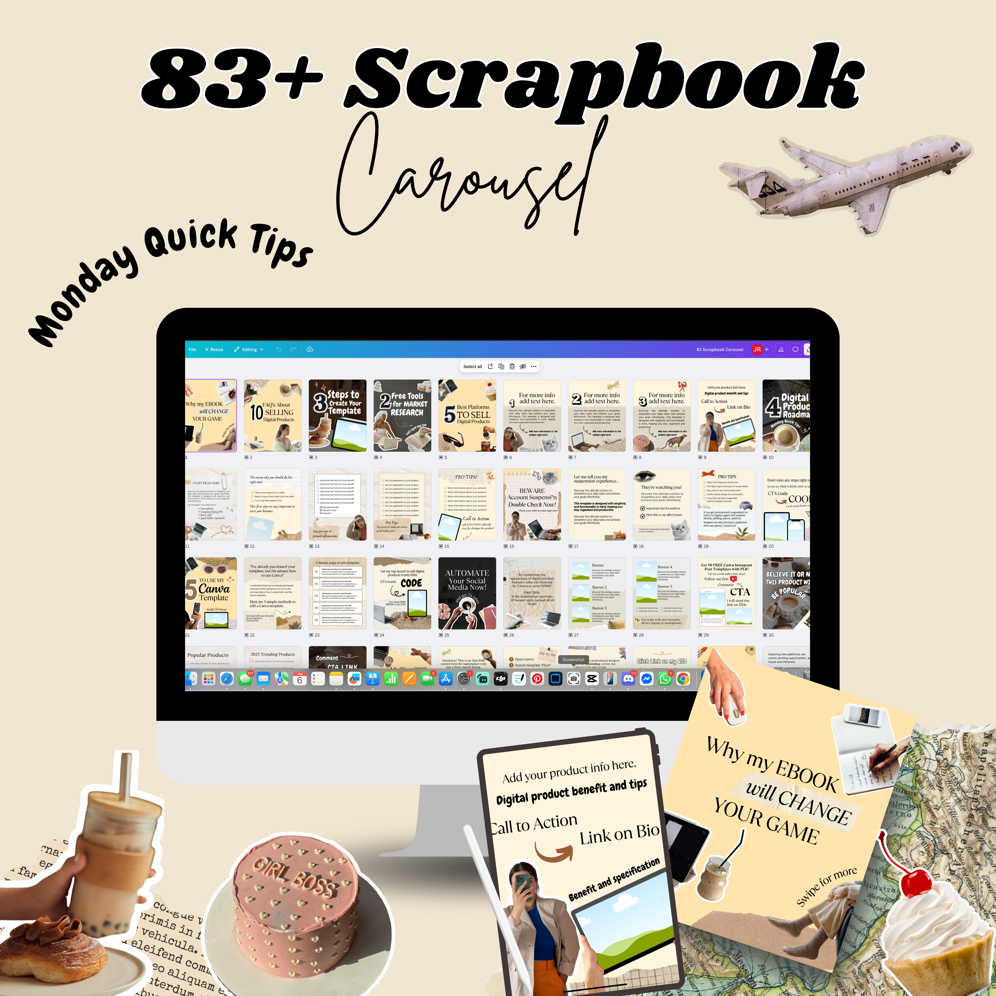 1,200 PLR | MRR Carousel Mega Bundle